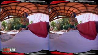 3D virtual reality video with the young Spanish Susy Blue Video